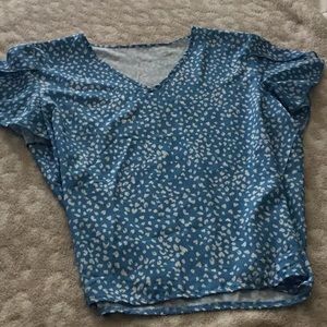 Very cute Snow Leopard blouse